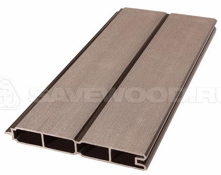 Заборный профиль из ДПК Savewood SW Agger матовый терракот купить в Миассе