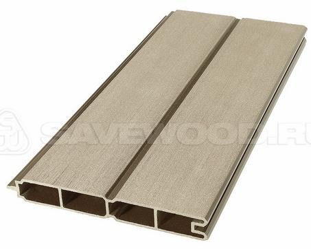 Заборный профиль из ДПК Savewood SW Agger матовый тик купить в Миассе