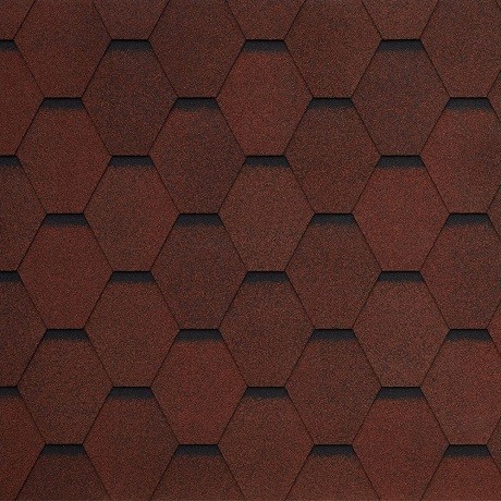 Гибкая черепица Tegola GARDA rosso 409 купить в Миассе