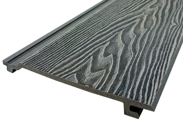 Сайдинг Darvolex 185x19x3000мм, 3D тиснение Серый купить в Миассе