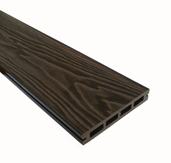 Террасная доска из ДПК Terrapol Смарт 3D Пустотелая с пазом Венге Соренто купить в Миассе