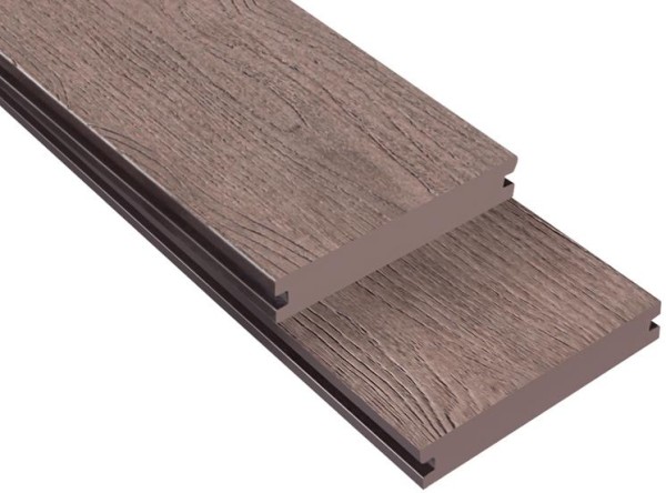 Террасная доска ДПК Outdoor 3D полнотелая NEVADA/CALIFORNIA BROWN коричневая микс купить в Миассе