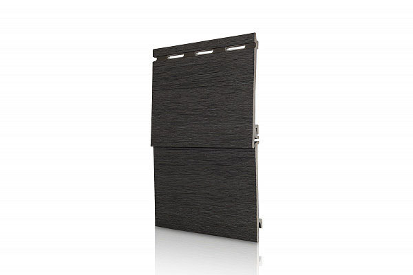 Вспененный сайдинг VOX KERRAFRONT WOOD DESIGN графит купить в Миассе