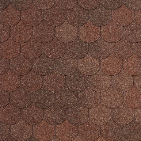 Гибкая черепица Tegola ASSISI terracotta 420 купить в Миассе