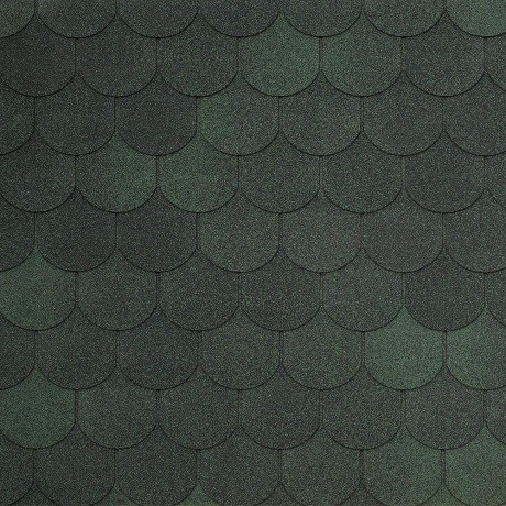 Гибкая черепица Tegola ASSISI verde 473 купить в Миассе
