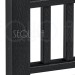 Комплект крышка/юбка для столба SEQUOIA BLACK купить в Миассе