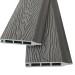 Заборная панель шип-паз EasyDecking Wood-Х 146х20 Серый купить в Миассе