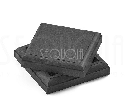 Комплект крышка/юбка для столба SEQUOIA GRAY купить в Миассе