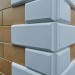 Угол Наружный к Фасадным Термопанелям Доломит Дагестанский Камень 400 мм Белый купить в Миассе