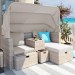 Комплект мебели AFINA плетеной из иск. ротанга AFM-330 Beige купить в Миассе