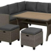 Комплект мебели AFINA плетеной из иск. ротанга AFM-307G-Grey купить в Миассе
