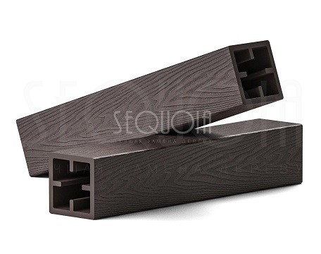 Столб SEQUOIA Evolution 3D WOOD BROWN купить в Миассе