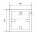 Столб SEQUOIA Evolution 3D WOOD GRAY купить в Миассе
