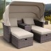 Комплект мебели AFINA плетеной из иск. ротанга AFM-330B Brown купить в Миассе