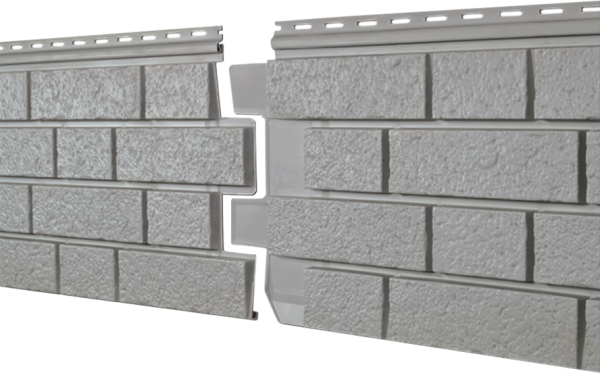 Фасадная панель Ю-пласт Стоун Хаус S-Lock Клинкер Нордик дым купить в Миассе