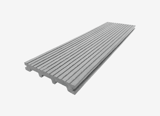 Террасная доска из ДПК RusDecking Unodeck Titanio - Серый купить в Миассе