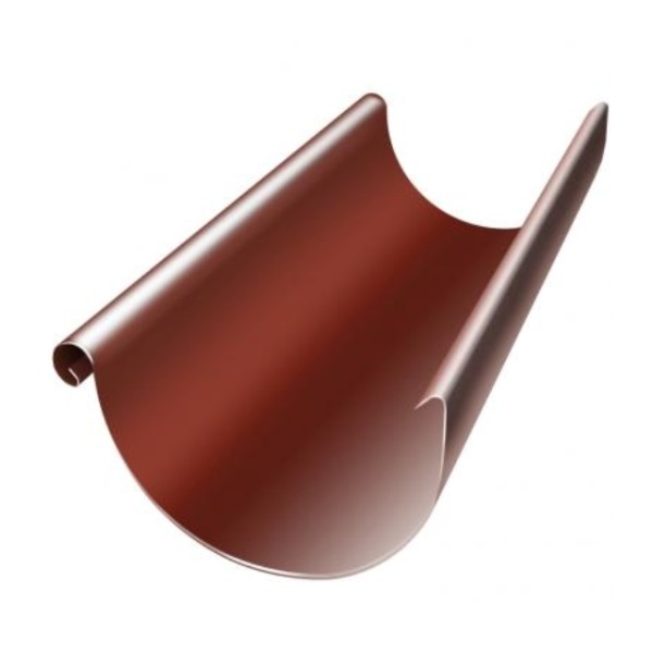 Водосток Grand Line 125x90 – Желоб 3м RAL 8004 купить в Миассе