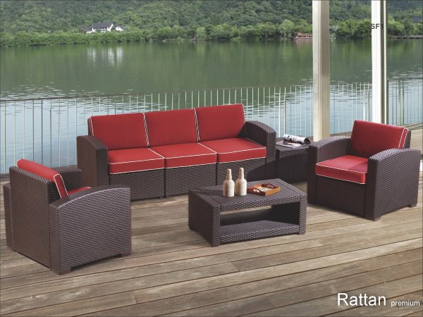 Уличные диваны и кресла коллекции Rattan Premium 5  купить в Миассе