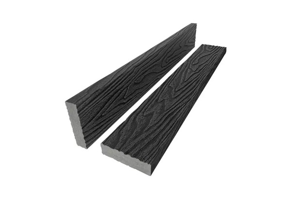 Брус лавочный 3D-тиснение 20х80 Графит купить в Миассе