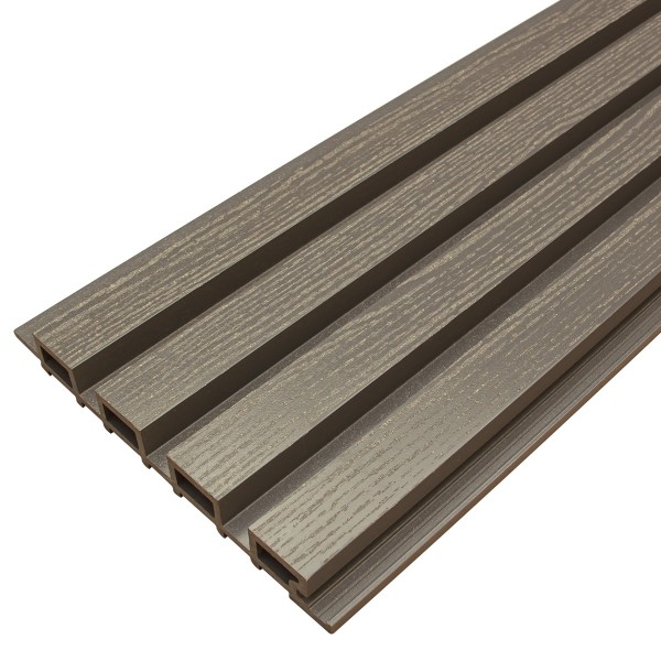 Фасадная доска из ДПК Faynag Wood Рейка Графит купить в Миассе