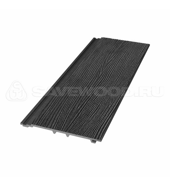 Сайдинг из дпк savewood sw-cedrus радиальный распил черный купить в Миассе
