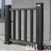 Ограждение из ДПК Outdoor Классик 3D STORM чёрный купить в Миассе
