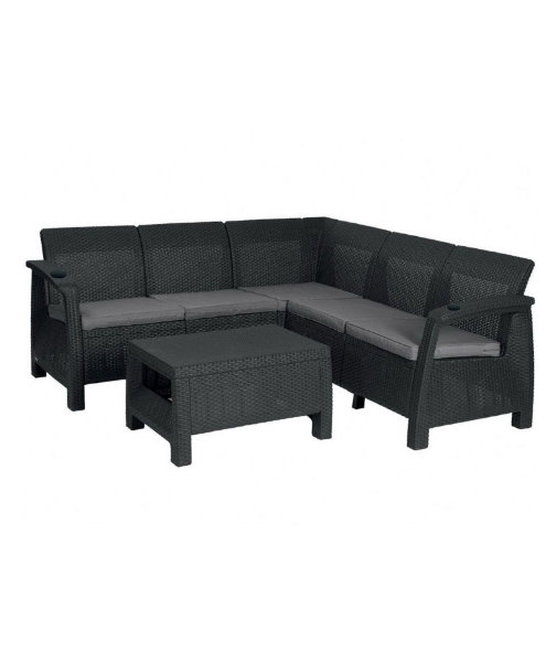 Угловой диван  Yalta Corner Set (столик в комплект не входит) купить в Миассе
