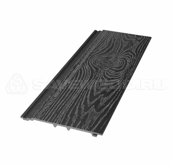 Сайдинг из дпк savewood sw-cedrus тангенциальный распил черный купить в Миассе