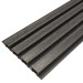 Фасадная доска из ДПК Faynag Wood Рейка Мокрый Асфальт купить в Миассе