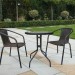 Комплект плетеной мебели AFINA из иск. ротанга Асоль-LR02 LRC-02/LRT-02-D60 Dark Brown купить в Миассе