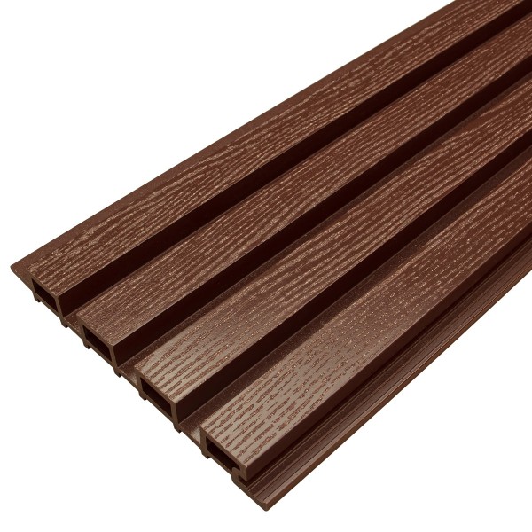 Фасадная доска из ДПК Faynag Wood Рейка Шоколад купить в Миассе