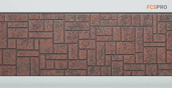 Фиброцементные панели FCS Simple АА5 (под камень) купить в Миассе