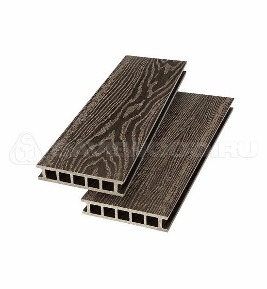 Террасная доска из ДПК SW-Fagus «SaveWood» темно-коричневый купить в Миассе