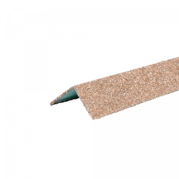 Уголок металлический внешний ТЕХНОНИКОЛЬ HAUBERK, Коричнево-бежевый купить в Миассе