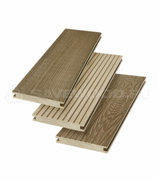 Террасная доска SW Fraxinus (R) полнотелая «SaveWood» Тик купить в Миассе