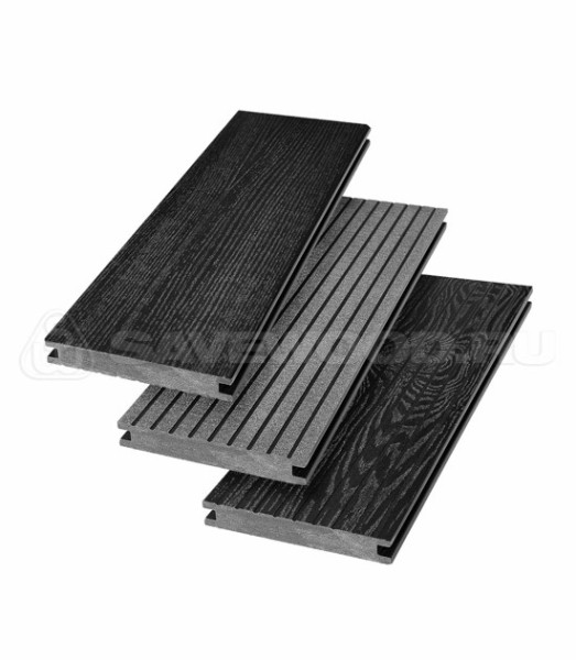 Террасная доска SW Fraxinus (R) полнотелая «SaveWood» Черный купить в Миассе