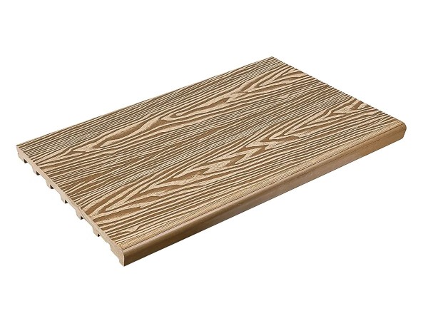Ступень полнотелая из ДПК Deckart Step 3D Орех купить в Миассе