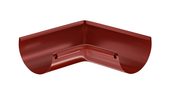 Водосток Aquasistem, система 150x100 - Угол желоба, внутренний 90° RR 29 Бургундский купить в Миассе