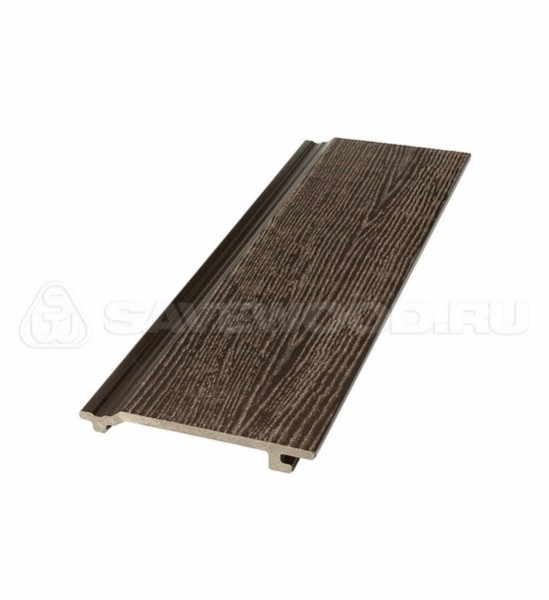 Сайдинг из дпк savewood sw-sorbus радиальный распил темно-коричневый купить в Миассе