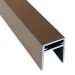 П-профиль Алюминиевый EasyDecking 35x25 Венге купить в Миассе