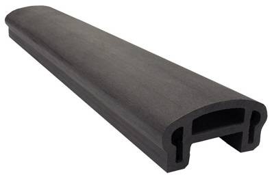 Перила вехнее фигурное Woodvex Select Графит купить в Миассе