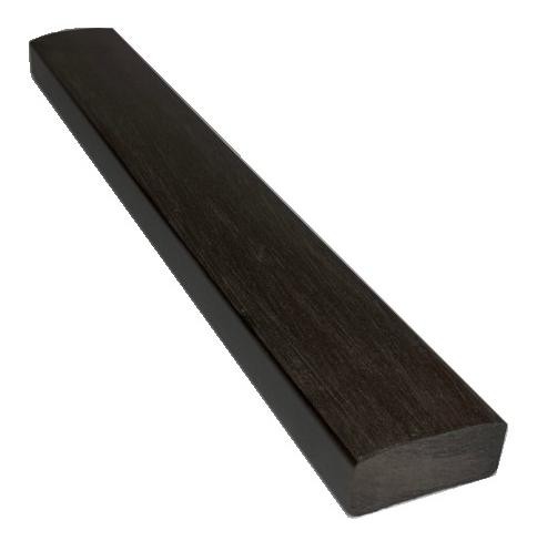 Лавочный брус Ecodecking Некст полнотелый брашированный 70х35 венге купить в Миассе