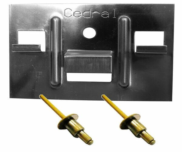 КЛЯММЕР + ЗАКЛЁПКА ДЛЯ CEDRAL CLICK 250 ШТ купить в Миассе