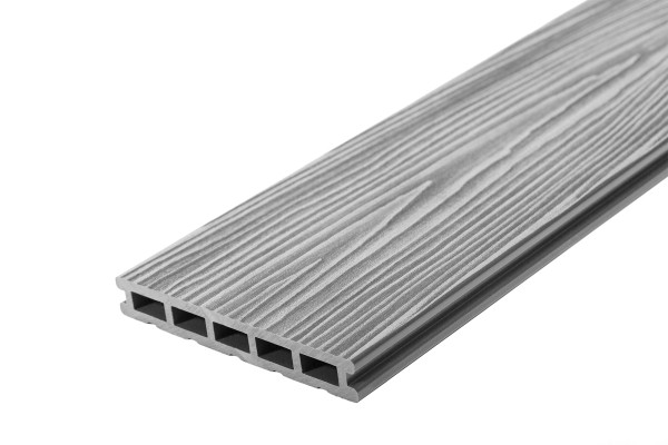 Террасная доска из ДПК RusDecking Unodeck Mogano - Серый купить в Миассе