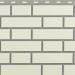 Фасадная панель Альта-Профиль, Кирпич Клинкерный, Белый купить в Миассе