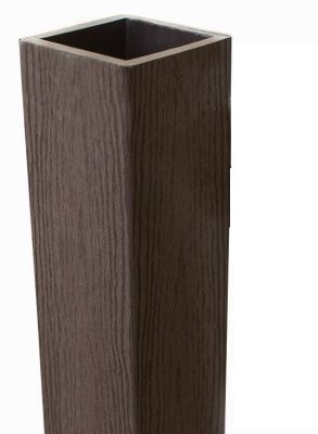 Столб опорный Woodvex Co-Extrusion Венге купить в Миассе