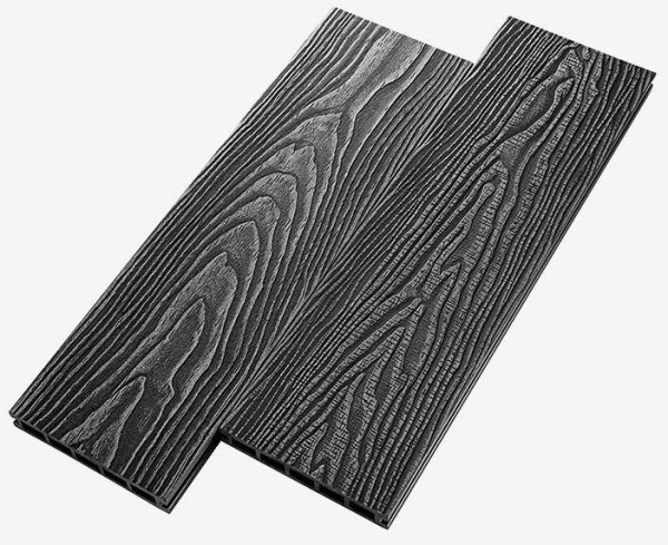 Террасная доска из ДПК RusDecking Unodeck Vintage - Графит купить в Миассе