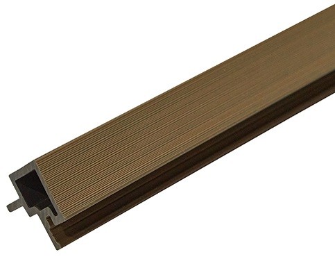 Угловой профиль CM Wall 3000х56х49мм цвет teak (тик) купить в Миассе