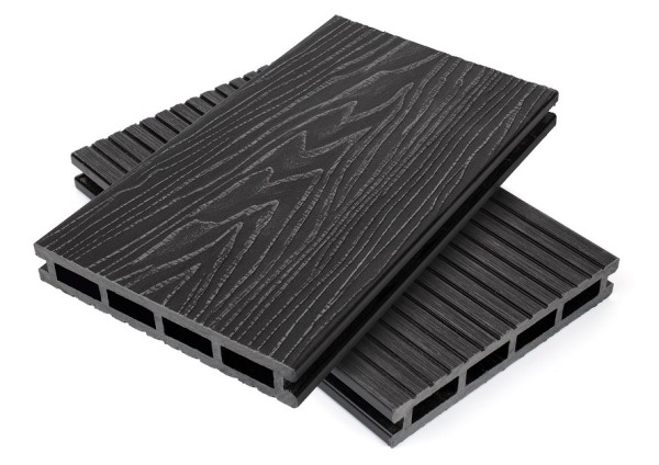 Террасная доская ДПК NanoWood Nature 3D пустотелая Графит купить в Миассе