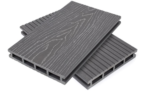 Террасная доская ДПК NanoWood Nature 3D пустотелая Серый купить в Миассе